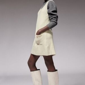 Zara Cream Mini Dress